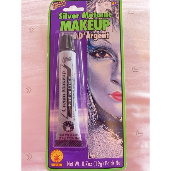 Halloween Silver Metallic Makeup - Picture 1 of 2